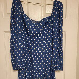 Reformation Mochi Dress Lazuli - Size 6